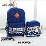 3Pcs/set School Bags