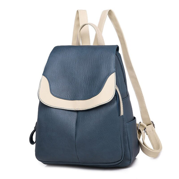 Soft Leather Backpack